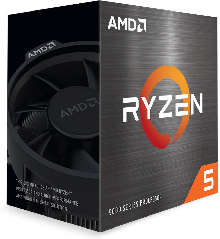 AMD Ryzen 5 5600X 3.7 GHz, 35MB, AM4, 65W, Wraith Stealth cooler